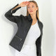 Fiona Black Leather Jacket Women