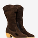Trapani Genuine Leather Brown Boots