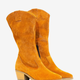 Trapani Genuine Leather Cinnamon Nubuck Boots