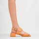Perla Genuine Leather Tan Shoes