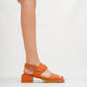 Perla Genuine Leather Camel Shoes