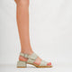 Perla Genuine Leather Beige Shoes