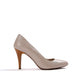 Casa Genuine Leather Women Shoes Beige