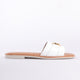 Judy Genuine Leather Women Sandals White
