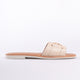 Rosa Genuine Leather Women Sandals Beige