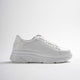 Amores Genuine Leather Women Sneakers White