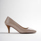 Alia Genuine Leather Women Shoes Beige