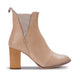 Deno Genuine Leather Beige Boots