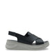 Lunara Leather Women Sandals Black