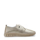 Favena Leather Women Comfort Shoes Gold