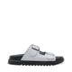 Rosmera Leather Women Sandals White