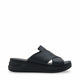 Velina Leather Women Sandals Black