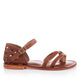 Amora Genuine Leather Women Sandals Tan