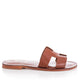 Campana Genuine Leather Women Sandals Tan