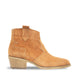 Pomezia Genuine Leather Tan Nubuck Boots