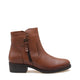 Mias Genuine Leather Tan Boots