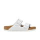 Arizona White Smooth Grained Leather
