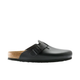 Boston Black Smooth Leather